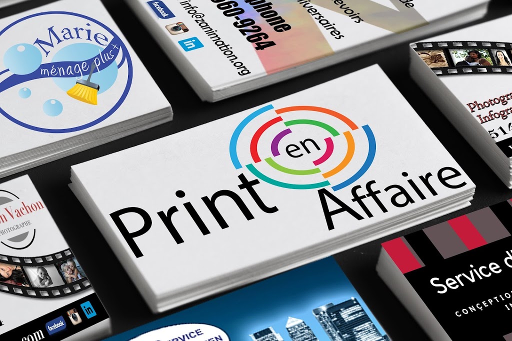 Print en Affaire | 4 Rue des Pluviers, Québec, QC G1C 4B1, Canada | Phone: (418) 516-9809