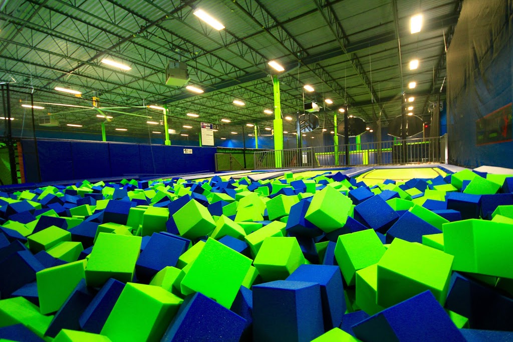 Air Riderz Trampoline Park | 3600 Ridgeway Drive Units 4 & 5, Mississauga, ON L5L 0B4, Canada | Phone: (905) 820-7500