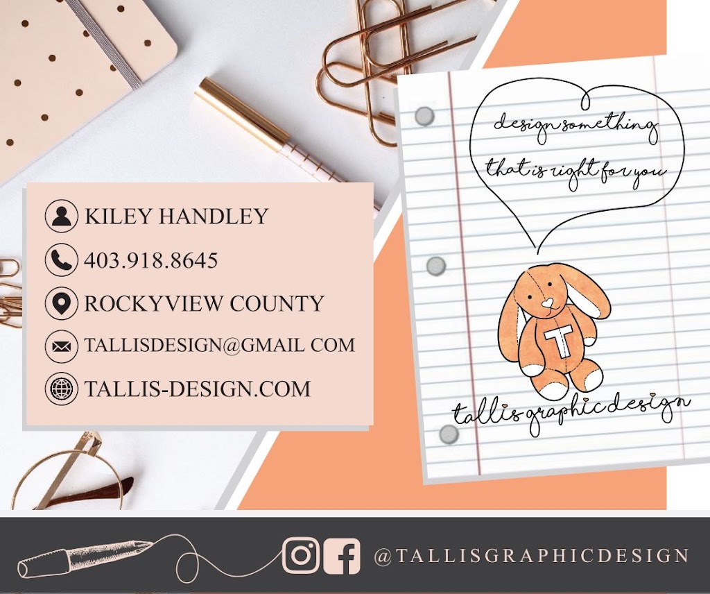 Tallis Graphic & Web Design | 274115 Rg Rd 282, AB T4A 2R5, Canada | Phone: (403) 918-8645