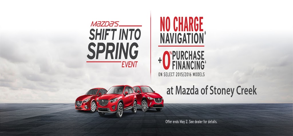Mazda Stoney Creek | 347 Centennial Pkwy N, Hamilton, ON L8E 2X6, Canada | Phone: (905) 560-2450