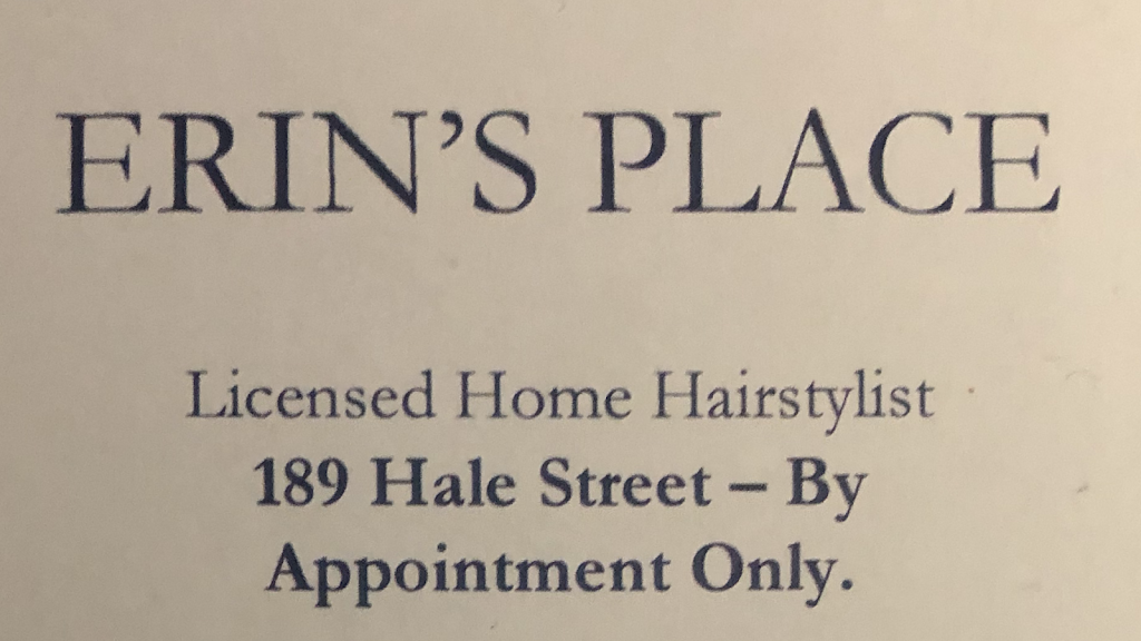 Erin’s Place | 189 Hale St, London, ON N5W 1E5, Canada | Phone: (226) 376-5799