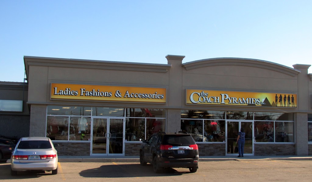 The Coach Pyramids | 250 Argyle St N, Caledonia, ON N3W 1K9, Canada | Phone: (877) 212-4438