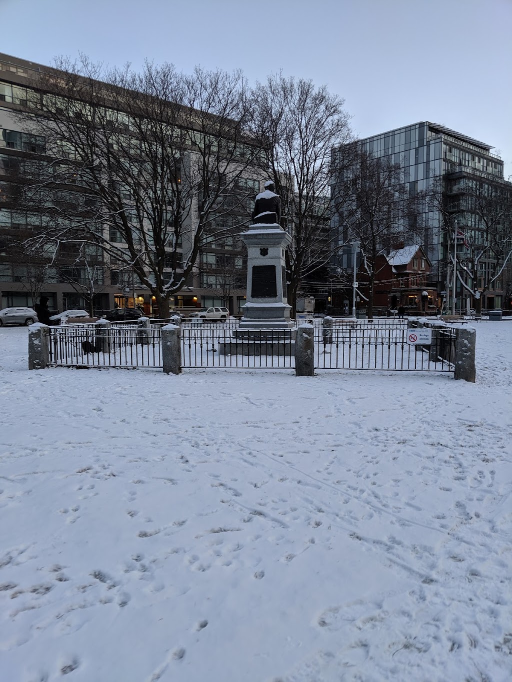 Victoria Memorial Square | 10 Niagara St, Toronto, ON M5V 1C2, Canada | Phone: (416) 338-4386