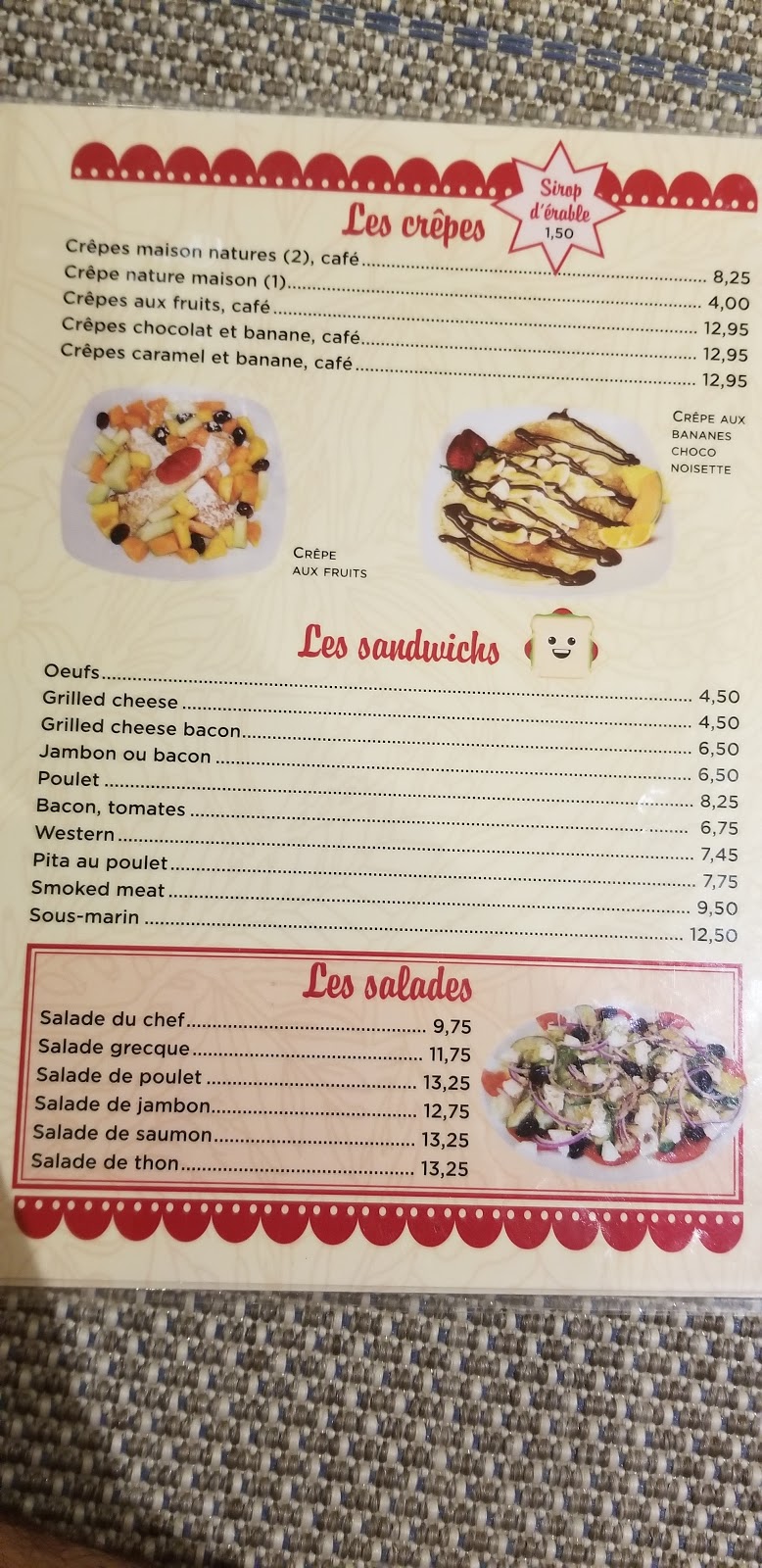 Restaurant Chez Rémi | 517 Rue Notre-Dame, Repentigny, QC J6A 2T6, Canada | Phone: (450) 654-1242