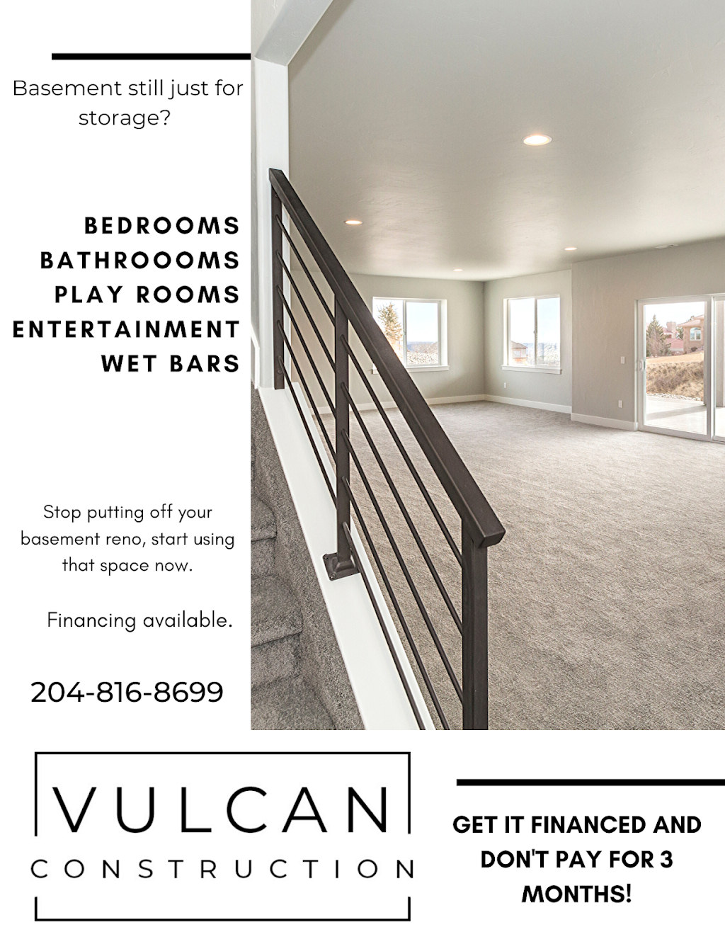 Vulcan Construction | 7 Industrial Rd, Saint Andrews, MB R1A 3P2, Canada | Phone: (204) 816-8699