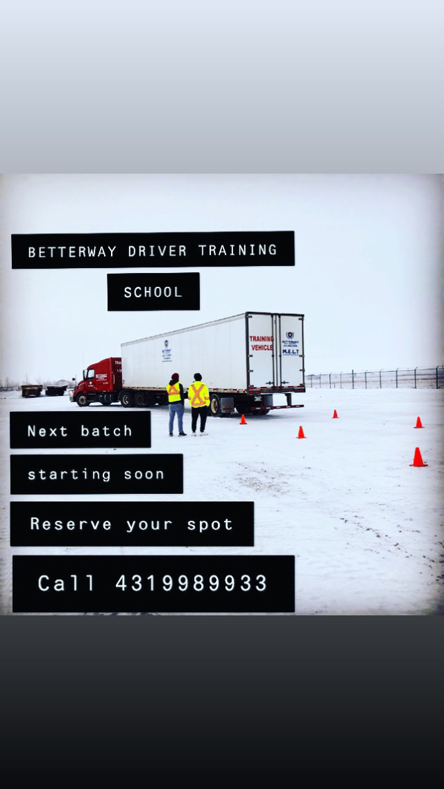 Betterway Driver Training School | 1051 Kapelus Dr #1B, West Saint Paul, MB R4A 5A4, Canada | Phone: (431) 998-9933