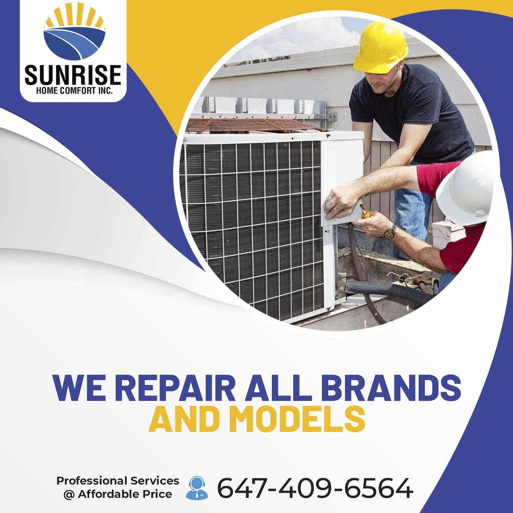 Sunrise Home Comfort Inc. | 33 Walford Rd, Markham, ON L3S 2T1, Canada | Phone: (647) 409-6564
