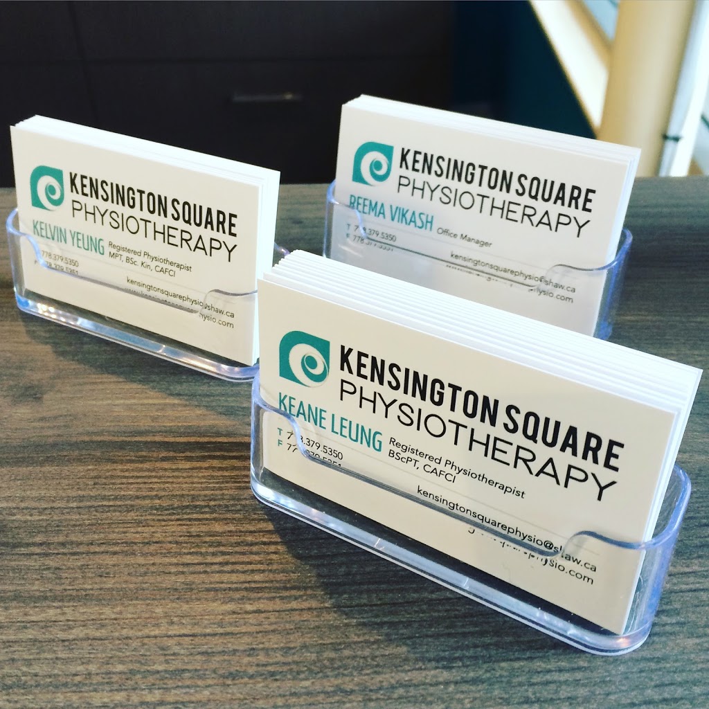 Kensington Square Physiotherapy | 6536 East Hastings Street, Burnaby, BC V5B 1S2, Canada | Phone: (778) 379-5350