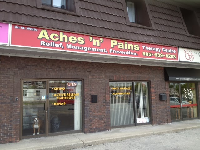 Aches n Pains Therapy Centre | 3040 New St, Burlington, ON L7N 1M5, Canada | Phone: (905) 639-8283