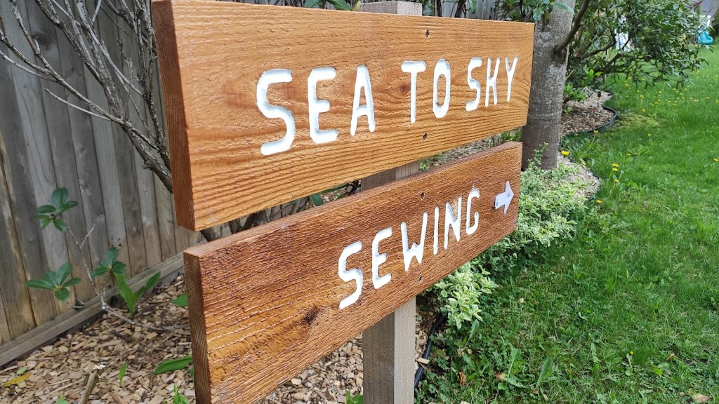 Sea to sky sewing | Back shed, 1010 Cypress Pl, Brackendale, BC V0N 1H0, Canada | Phone: (604) 849-2058