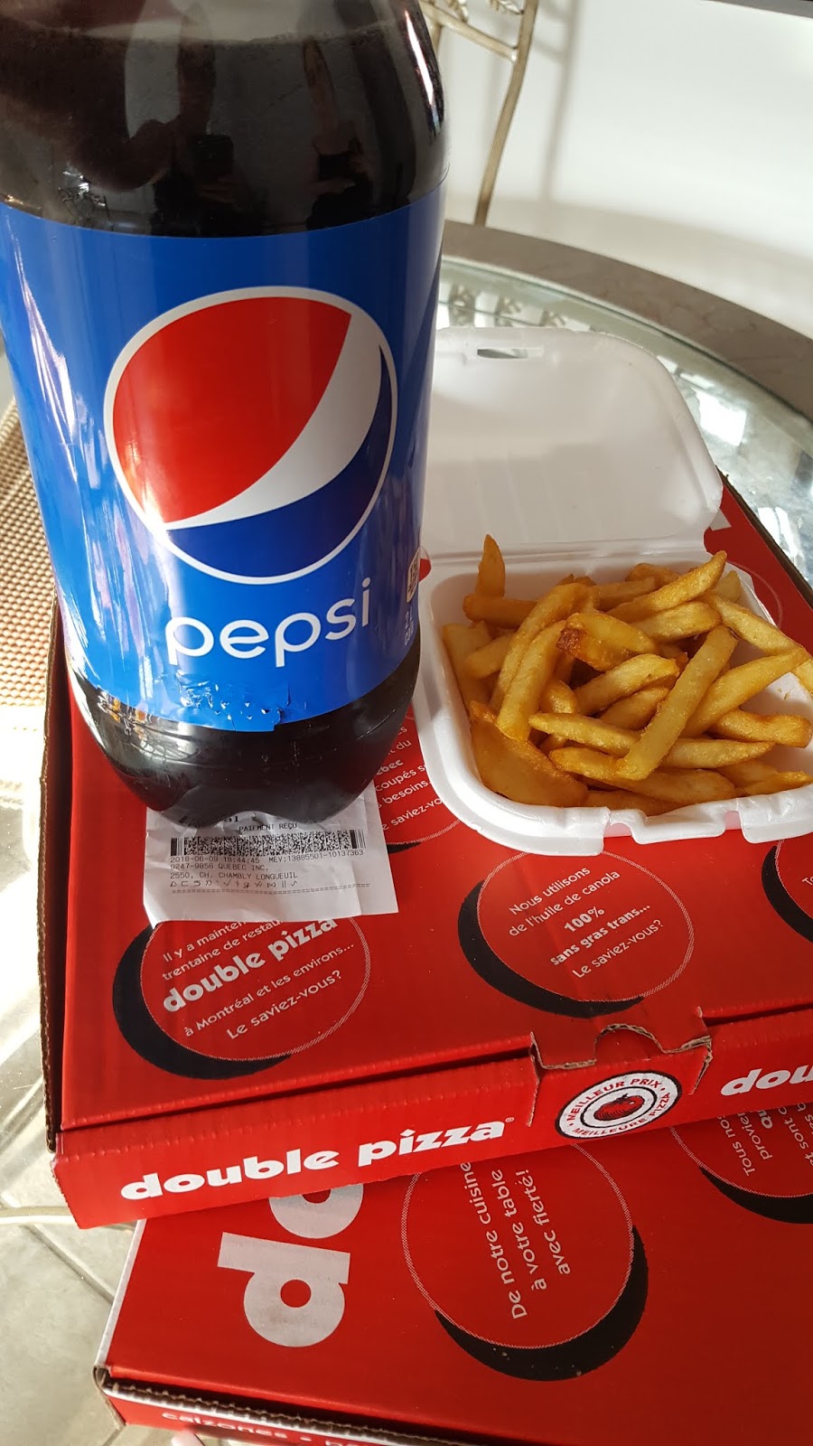 Double Pizza | 2550 Chemin de Chambly, Longueuil, QC J4L 1M4, Canada | Phone: (514) 343-0343