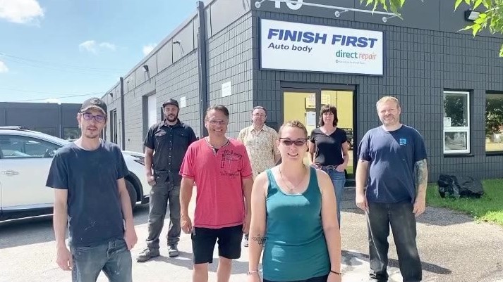 Finish First Autobody | 45 Trottier Bay Unit 1A, Winnipeg, MB R3T 3R3, Canada | Phone: (204) 955-3143
