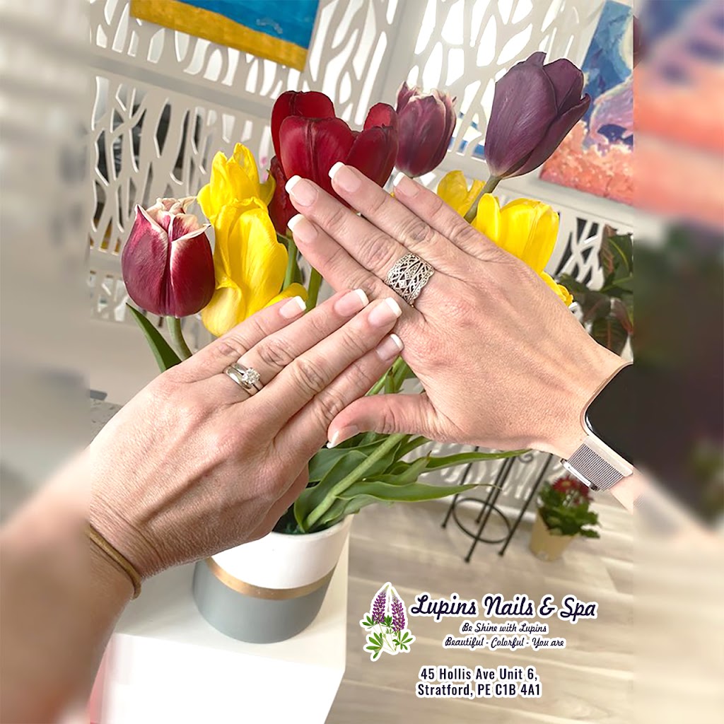 Lupins Nails & Spa | 45 Hollis Ave unit 6, Stratford, PE C1B 4A1, Canada | Phone: (902) 916-8785