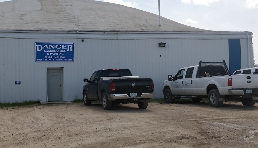 Danger Sandblasting & Painting 2009 Ltd | 25 9 St NW, Spruce Home, SK S0J 2N0, Canada | Phone: (306) 763-4544