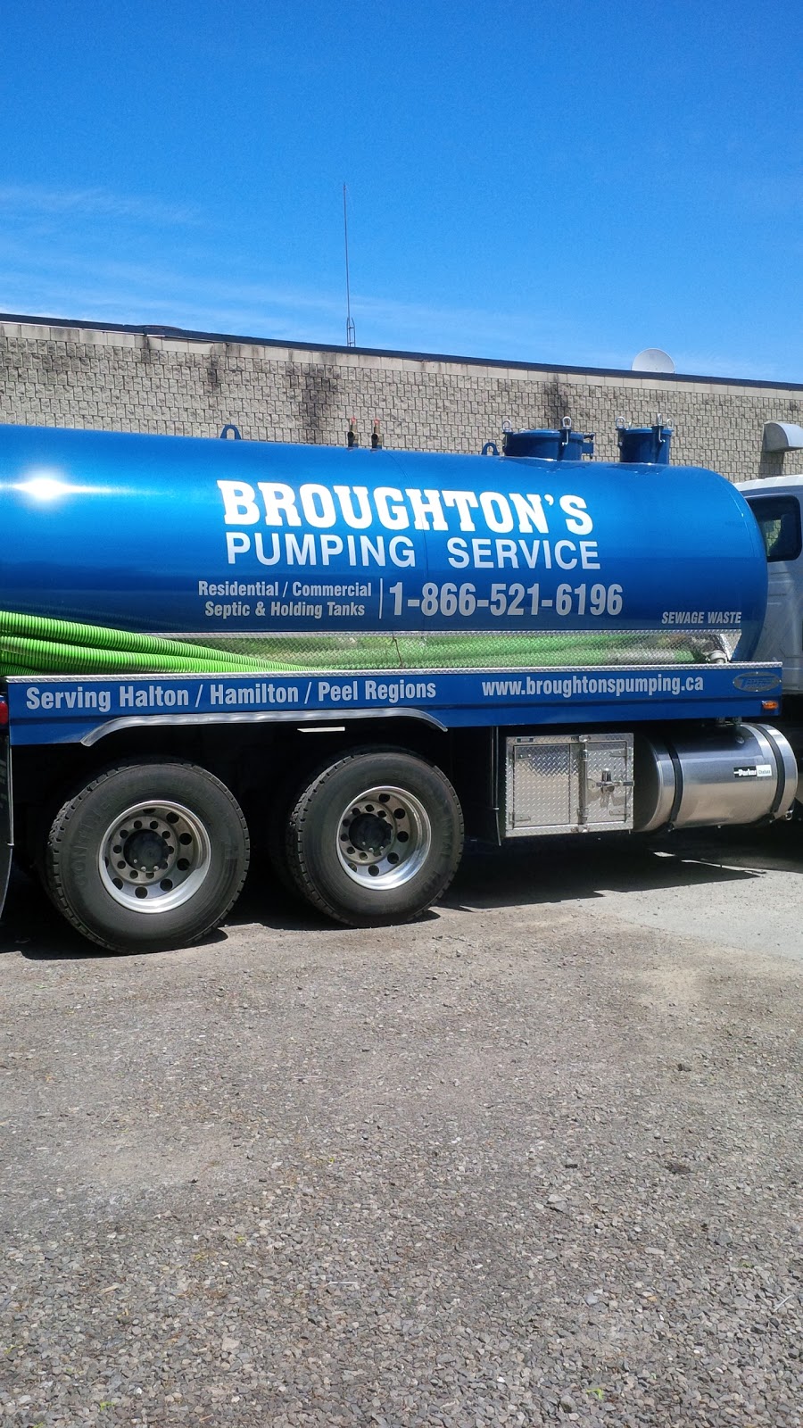 Broughtons Pumping Service | 2419 Industrial St, Burlington, ON L7P 1A6, Canada | Phone: (905) 827-2131
