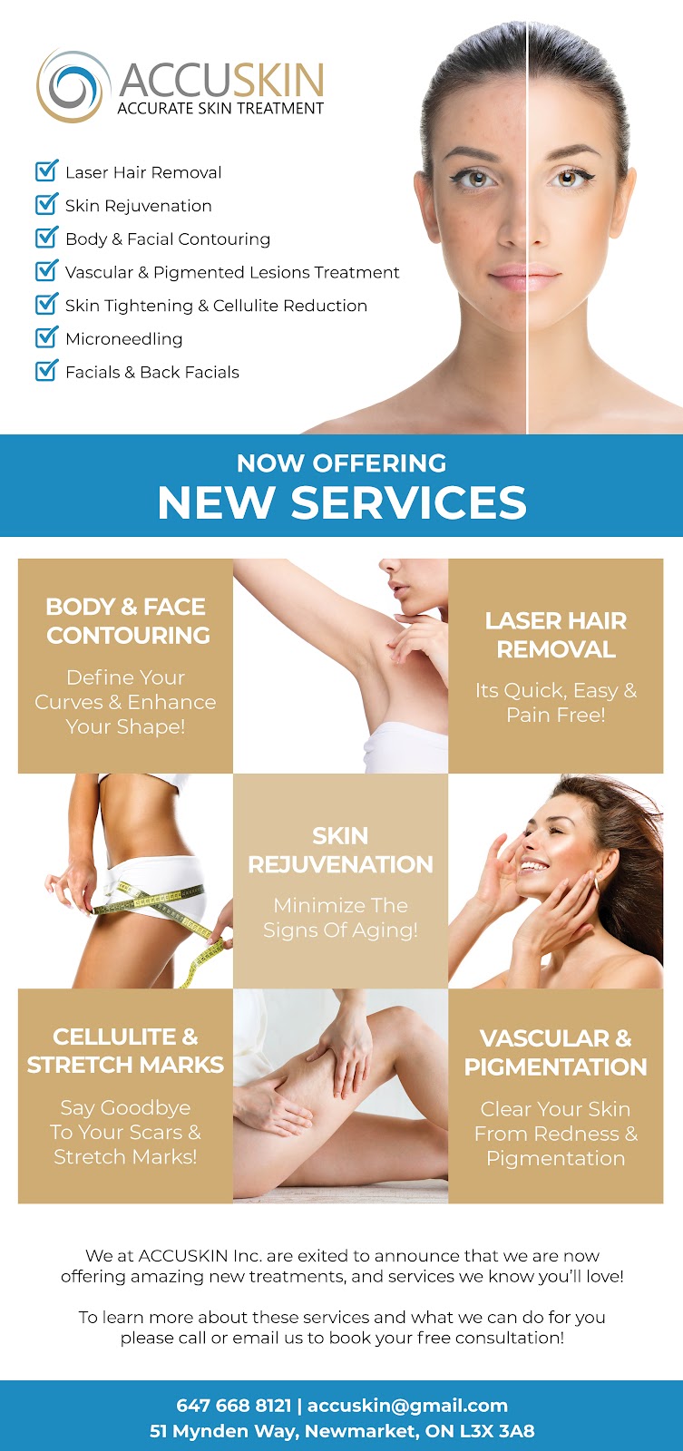 Accuskin | 51 Mynden Way, Newmarket, ON L3X 3A8, Canada | Phone: (647) 668-8121