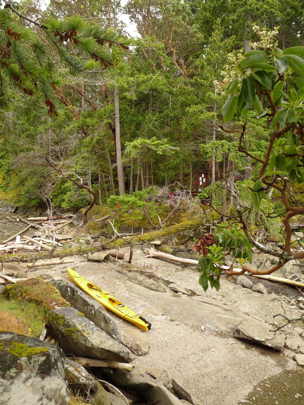 Cabin Bay, Wallace Island Campsite | Wallace Island Provincial Marine Park, Southern Gulf Islands, BC, Canada | Phone: (800) 689-9025
