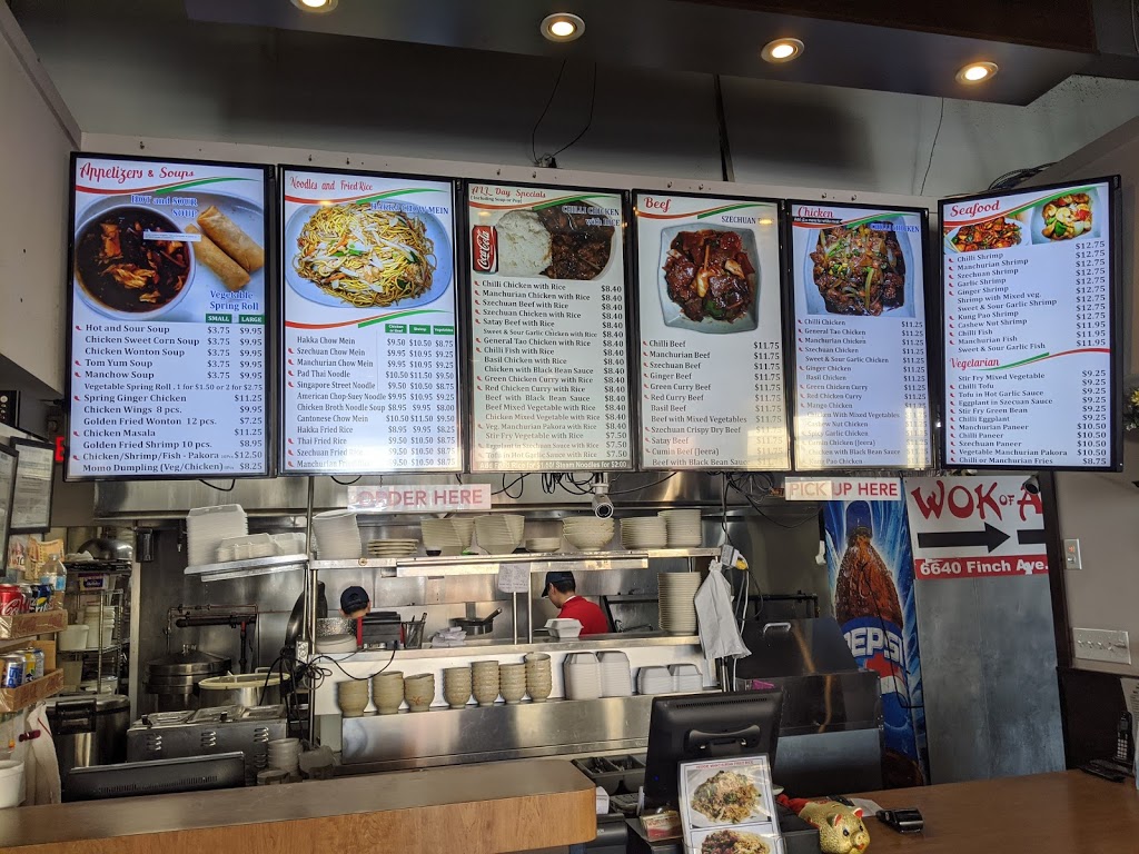 Wok Of Asia | 6640 Finch Ave W #7, Etobicoke, ON M9W 0B3, Canada | Phone: (416) 675-2066