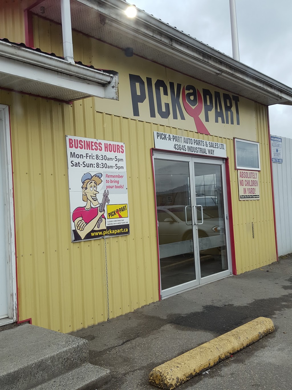 Pick-A-Part | 43645 Industrial Way, Chilliwack, BC V2R 4L2, Canada | Phone: (604) 792-1221