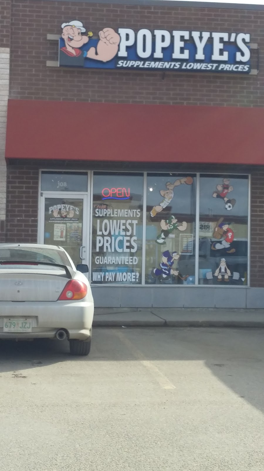 Popeyes Supplements Saskatoon South | 1526 8 St E, Saskatoon, SK S7H 0T3, Canada | Phone: (306) 931-9937