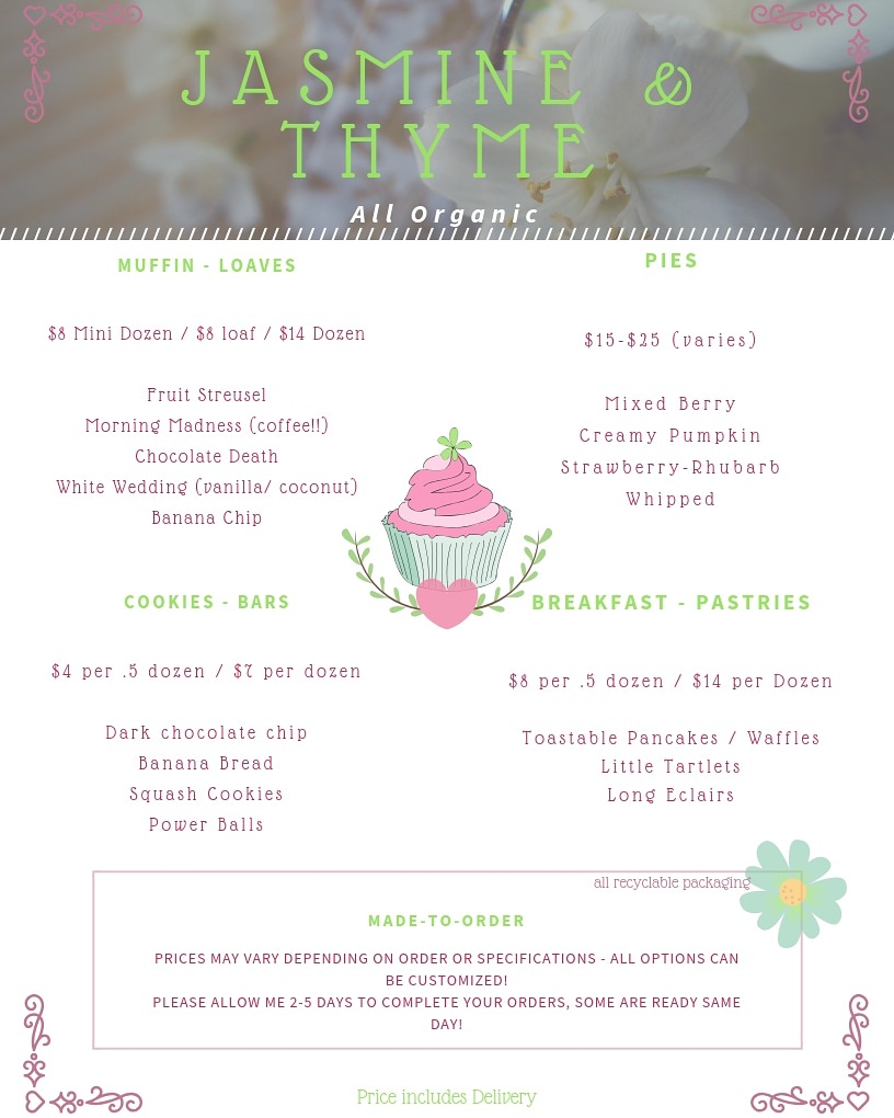 Jasmine and Thyme | 3011 Ravenswood Rd, Port Huron, MI 48060, USA | Phone: (810) 969-0385