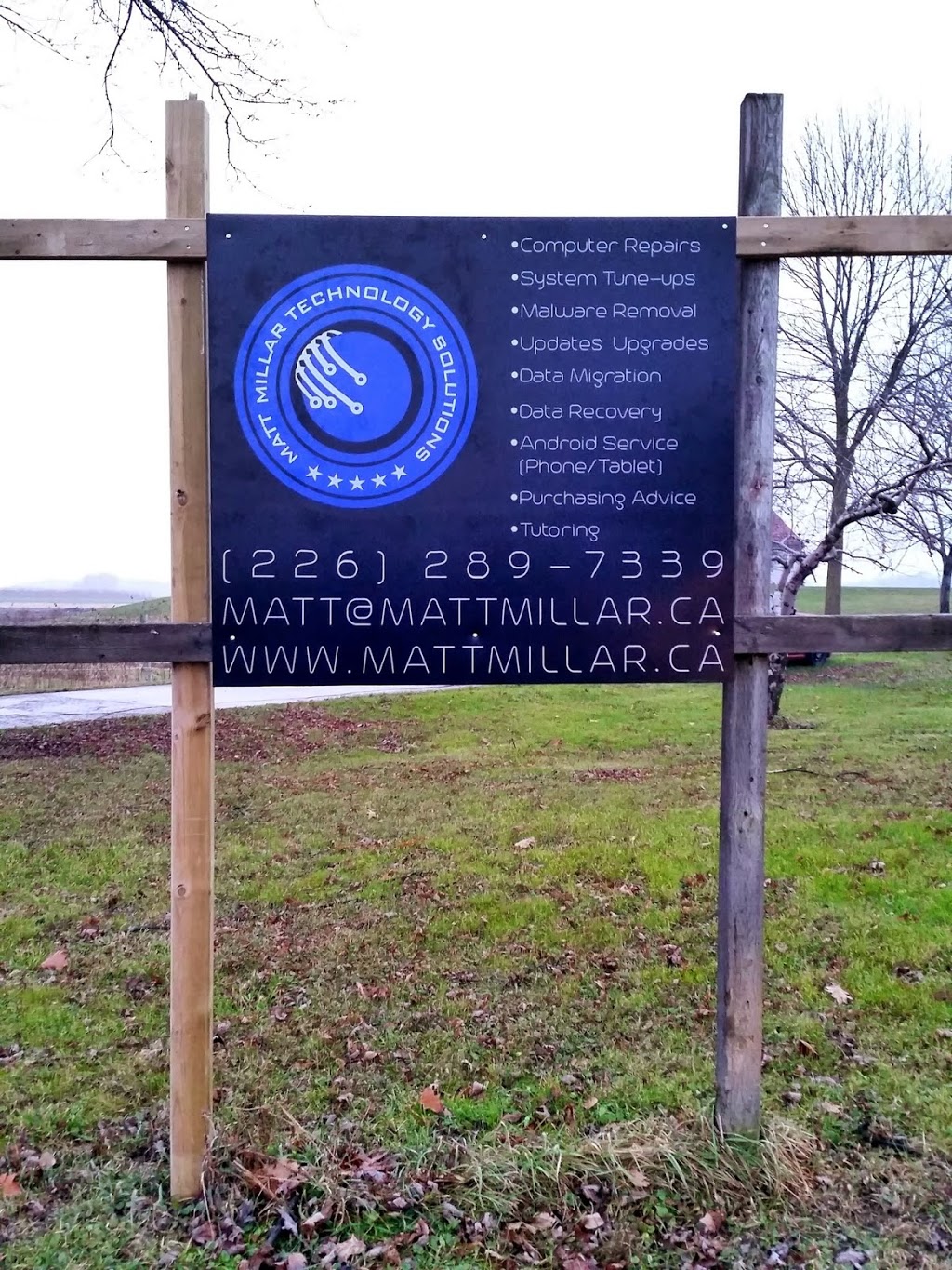 Matt Millar Technology Solutions | 7334 Longwoods Rd, London, ON N6P 1L4, Canada | Phone: (226) 289-7339