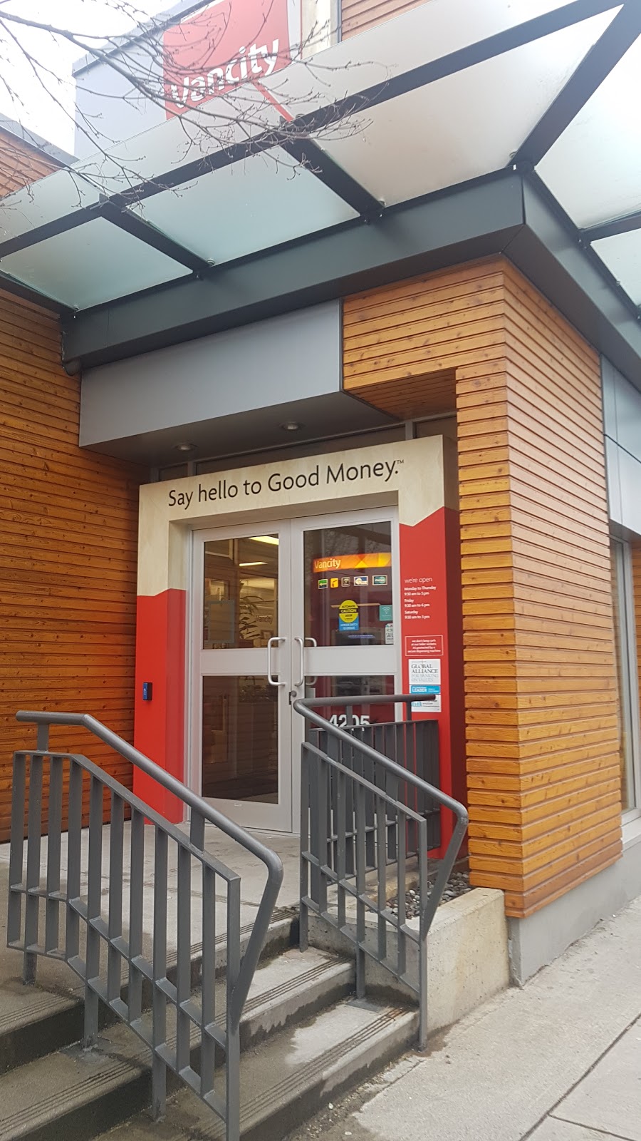 Vancity Credit Union Br. 9 -Main Street community branch | 4205 Main St, Vancouver, BC V5V 3P8, Canada | Phone: (604) 877-7000