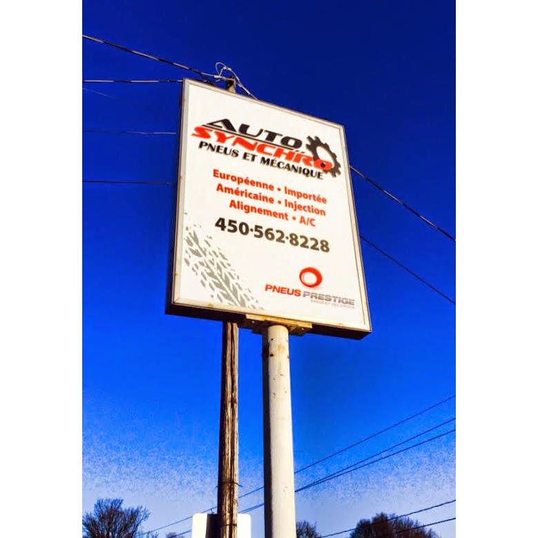Auto Synchro Pneus et Mécanique | 248 Avenue Béthany, Lachute, QC J8H 2M8, Canada | Phone: (450) 562-8228