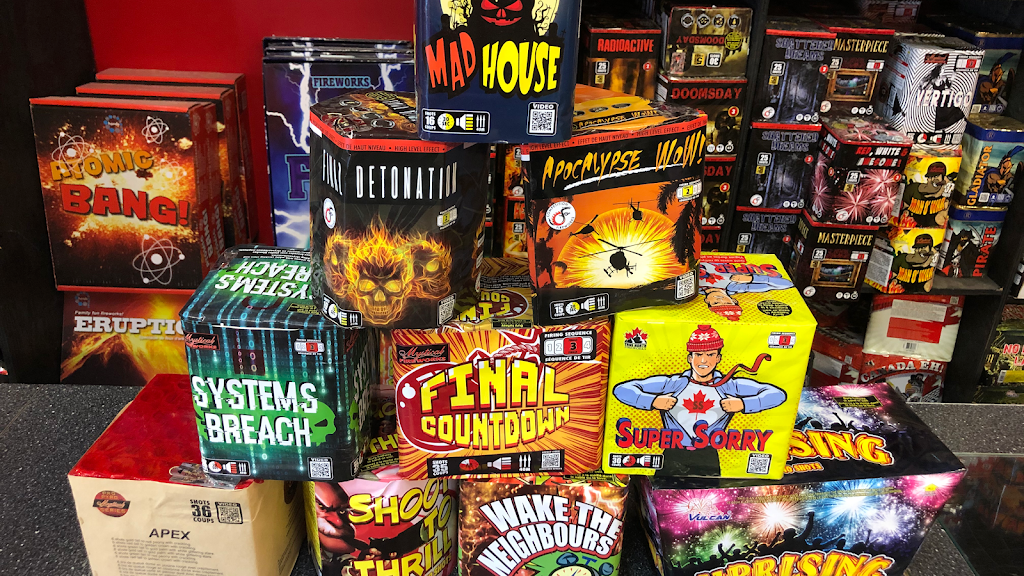 Supernova Fireworks | 1539 Chemong Rd, Peterborough, ON K9J 6X2, Canada | Phone: (705) 934-1313