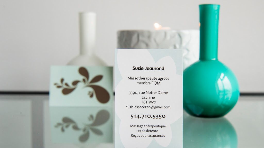 Susie Jeaurond Massothérapie | bureau 11, 8 45e Avenue, Lachine, QC H8T 2L7, Canada | Phone: (514) 710-5350