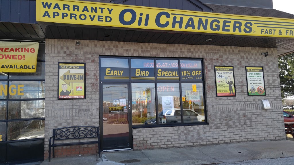 Oil Changers | car repair | 175 Corinthian Blvd, Scarborough, ON M1W 1B9, Canada | 4164934932 OR +1 416-493-4932