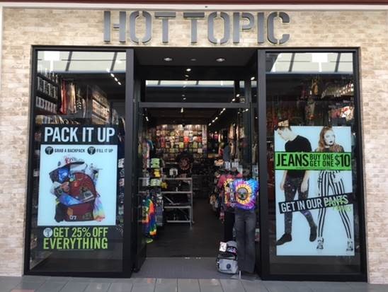 Hot Topic | 2271 Harvey Ave 180 # 0091, Kelowna, BC V1Y 6H2, Canada | Phone: (236) 420-3389