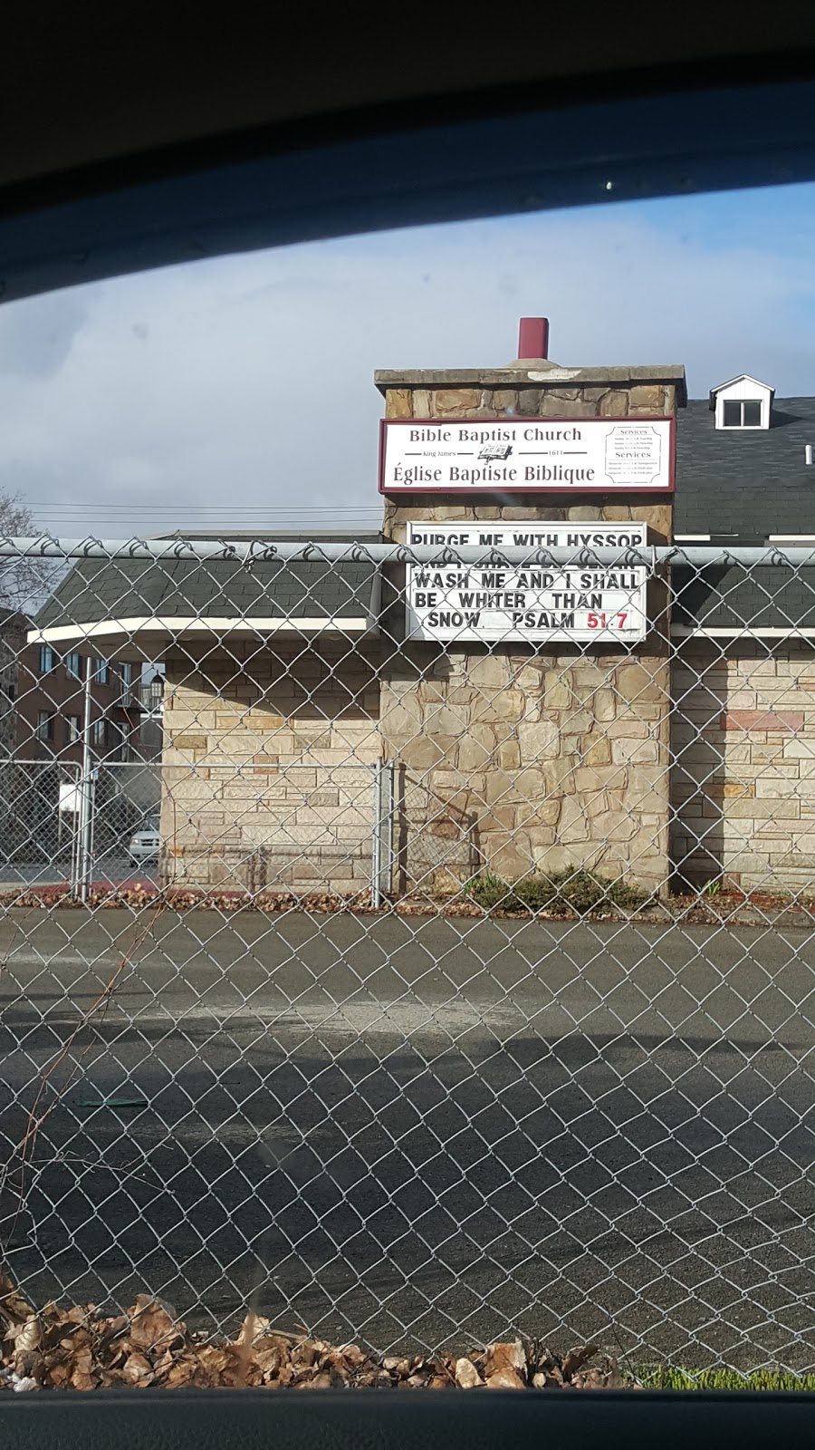Montreal Bible Baptist Church | 3865 Boulevard Lévesque O, Laval, QC H7V 1G8, Canada | Phone: (450) 682-3191