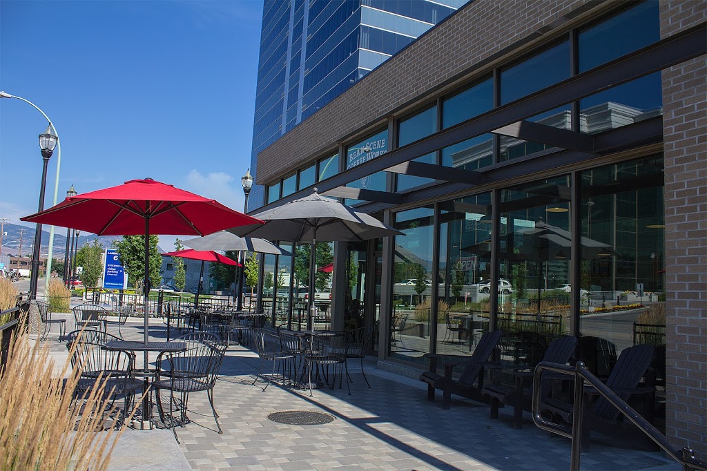 Bean Scene Coffee Works | 100-1615 Dickson Ave, Kelowna, BC V1Y 7W6, Canada | Phone: (778) 484-5445