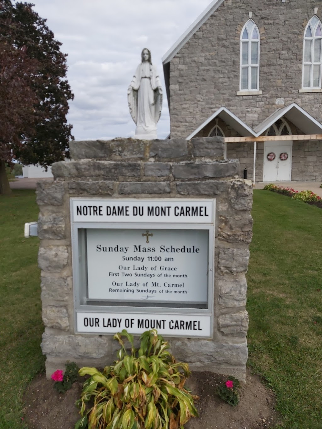Our Lady of Mount Carmel | 86 Lacroix Bay Rd, Westmeath, ON K0J 2L0, Canada | Phone: (613) 587-4448