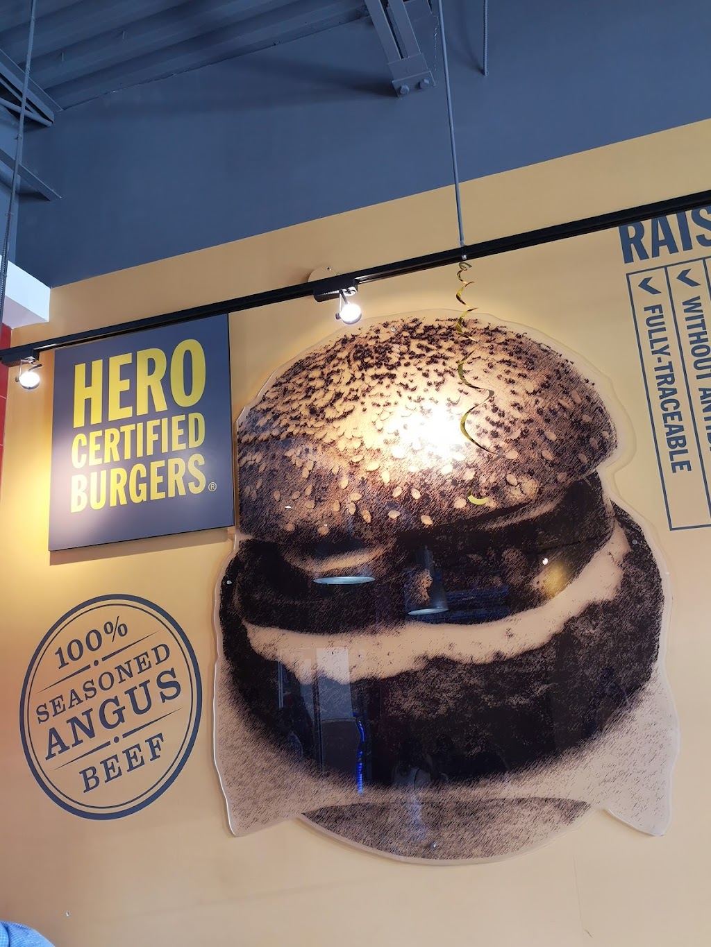 Hero Certified Burgers | 6070 Dixie Rd, Mississauga, ON L5T 1A6, Canada | Phone: (905) 670-7010