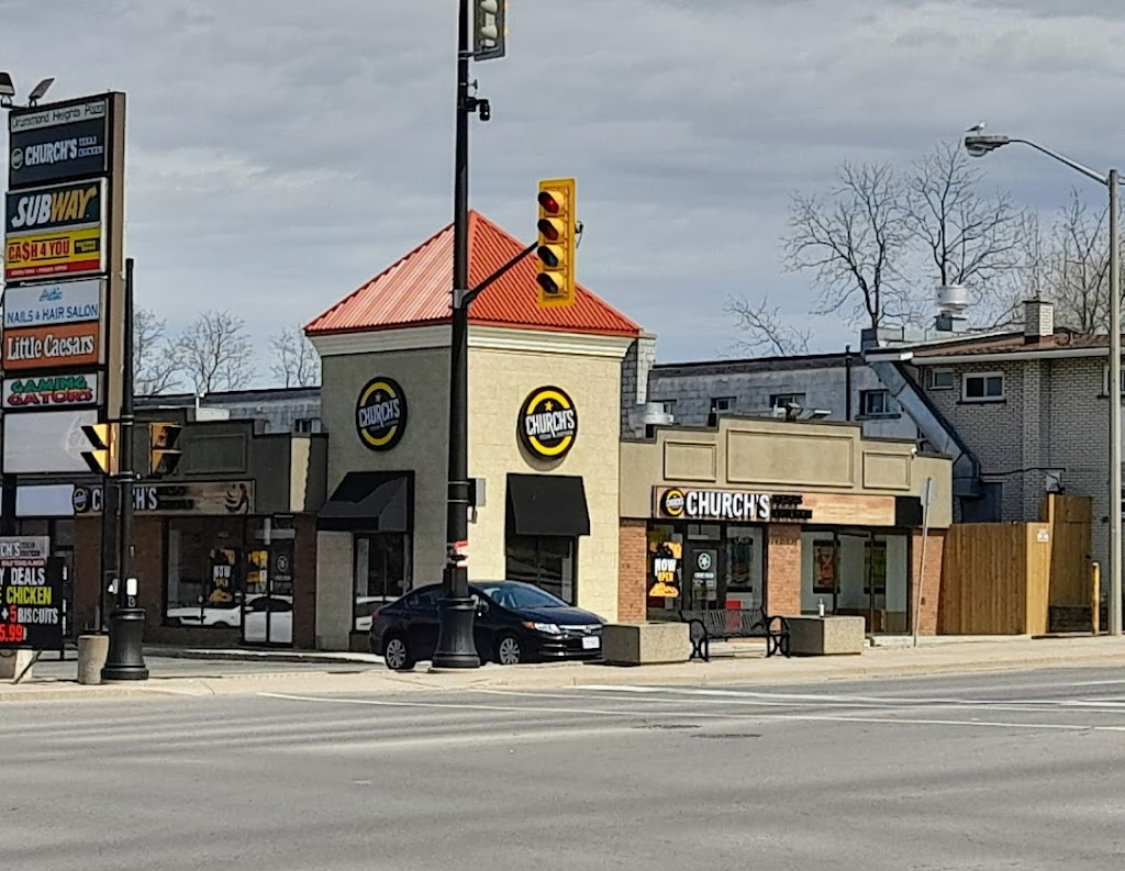 Churchs Texas Chicken | 5846 Drummond Rd, Niagara Falls, ON L2G 4L5, Canada | Phone: (289) 296-4376