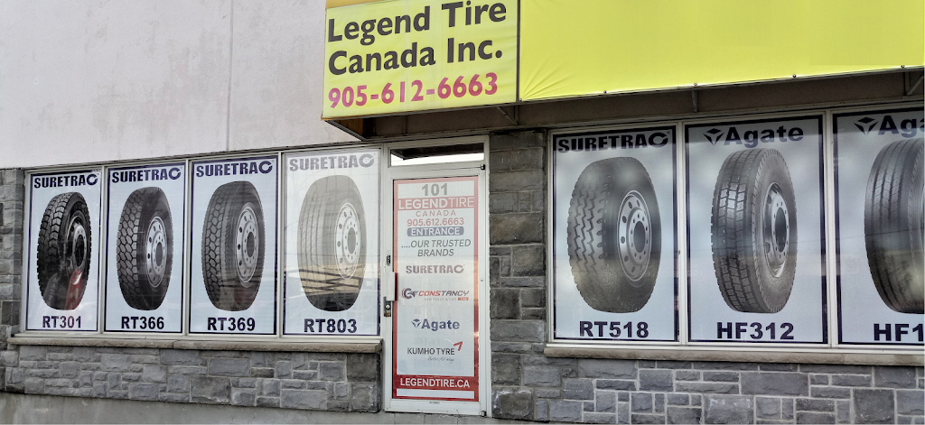 Legend Tire Canada Inc | 1339 Khalsa Dr unit 101 & 102, Mississauga, ON L5S 1W6, Canada | Phone: (905) 612-6663