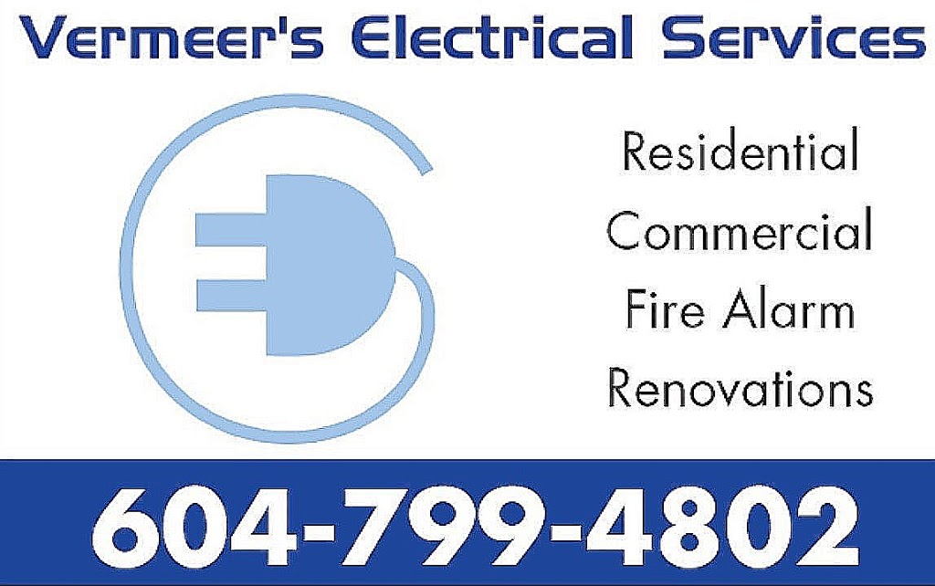 Vermeers Electrical Services | 47350 MacSwan Dr, Chilliwack, BC V2R 0L3, Canada | Phone: (604) 799-4802