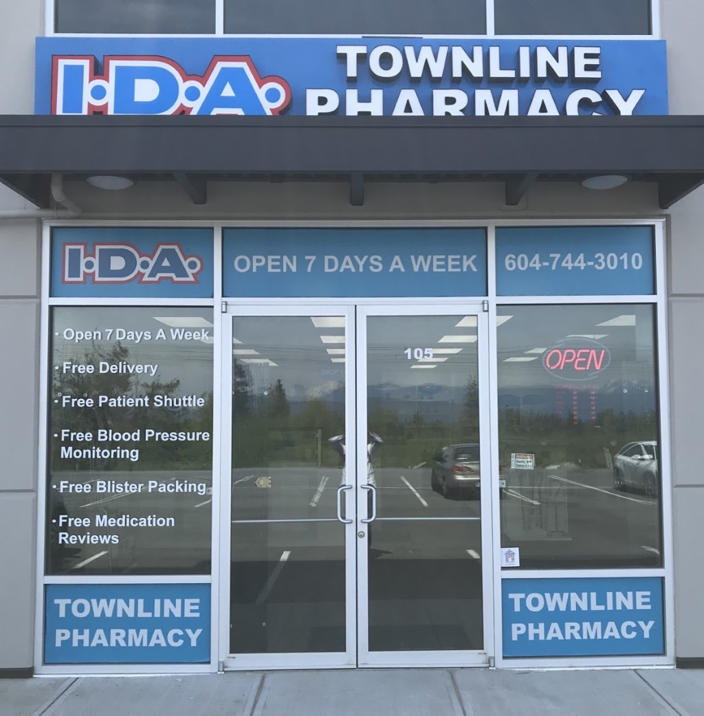 IDA TOWNLINE PHARMACY | 3670 Townline Rd #105, Abbotsford, BC V2T0H2, Canada | Phone: (604) 744-3010