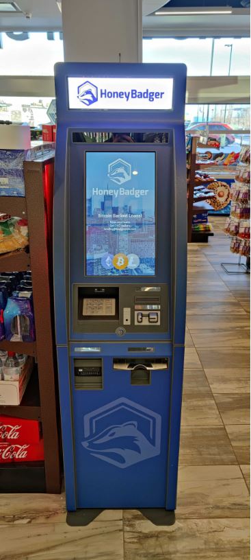 HoneyBadger Bitcoin ATM at The Local Spot | 5586 Windermere Blvd #101, Edmonton, AB T6W 0S4, Canada | Phone: (855) 499-1149