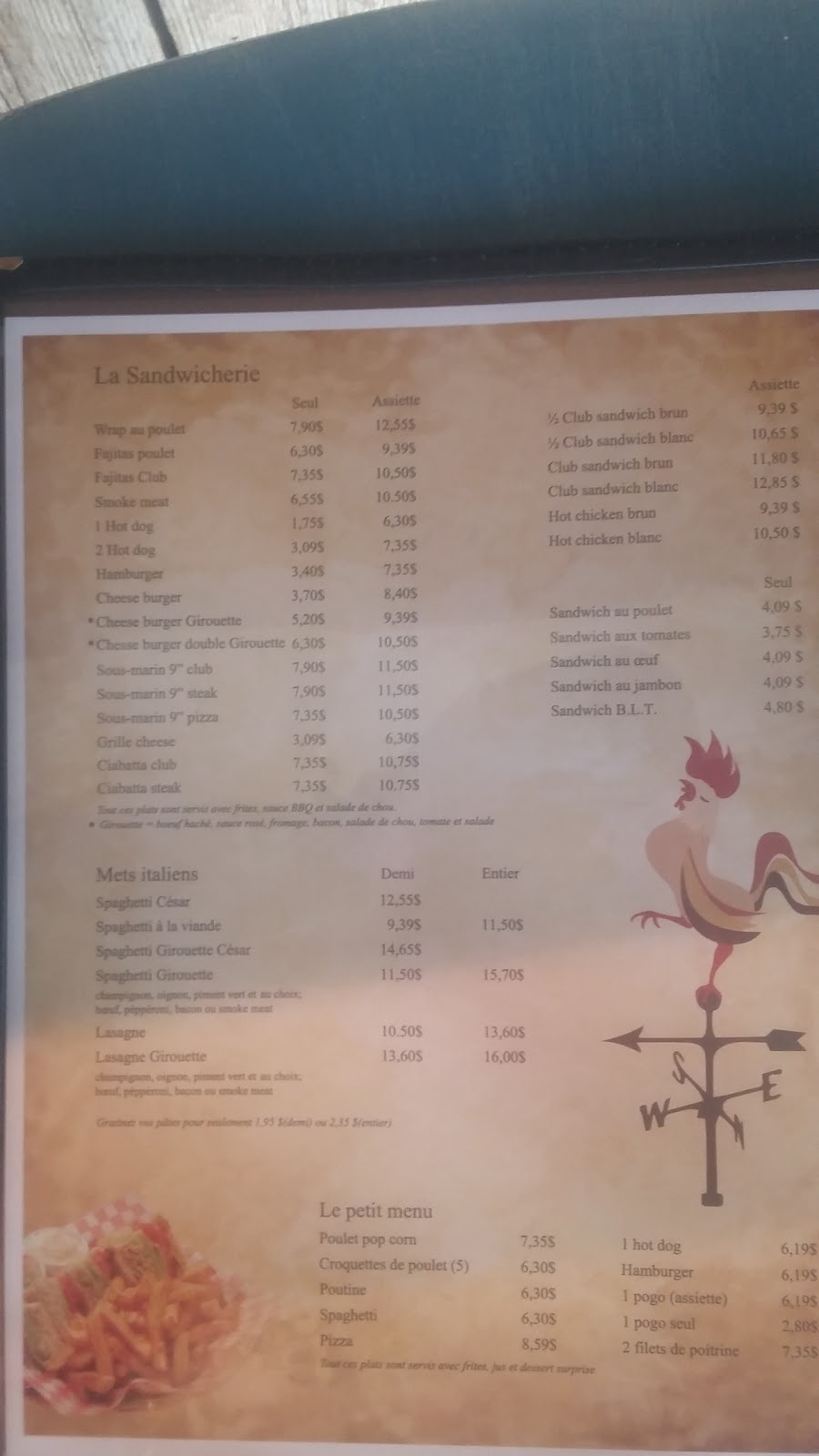 Casse-Croute Girouette | 444 route 243, Racine, QC J0E 1Y0, Canada | Phone: (450) 532-2555