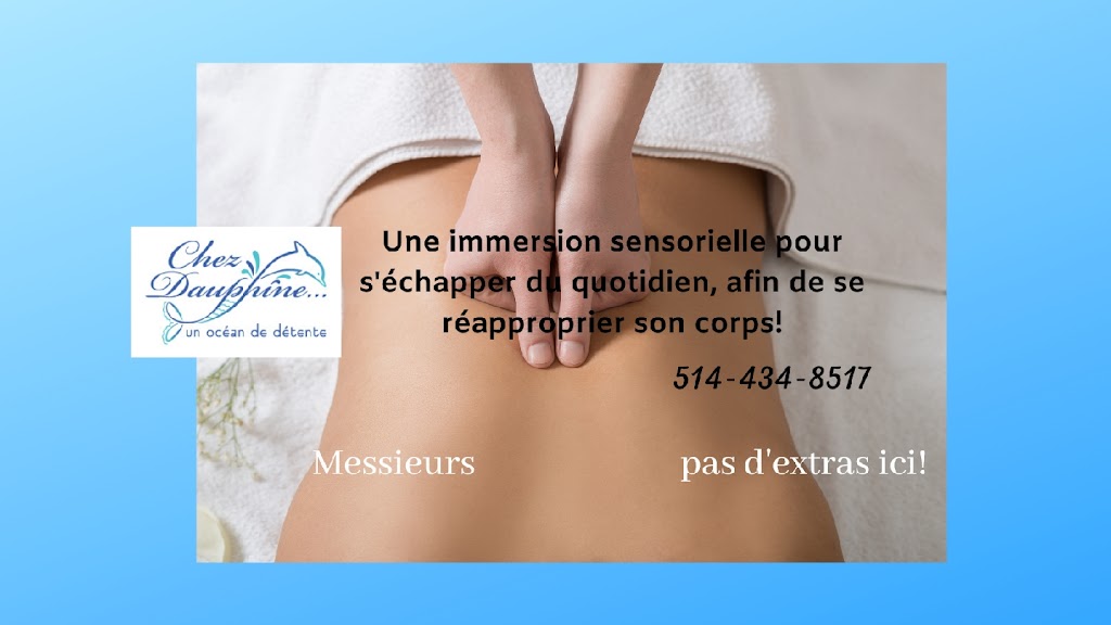 Chez Dauphine.... un océan de détente | Dans les locaux du Studio desthétique Santé Beauté, 1969 Bd de Périgny Suite 102, Chambly, QC J3L 4C3, Canada | Phone: (514) 434-8517