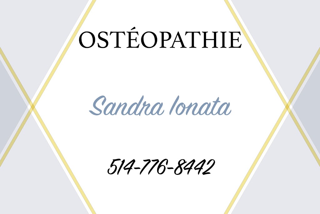 Ostéopathie Sandra Ionata | 3260 Rue de Salières, Saint-Hubert, QC J3Z 0A5, Canada | Phone: (514) 776-8442