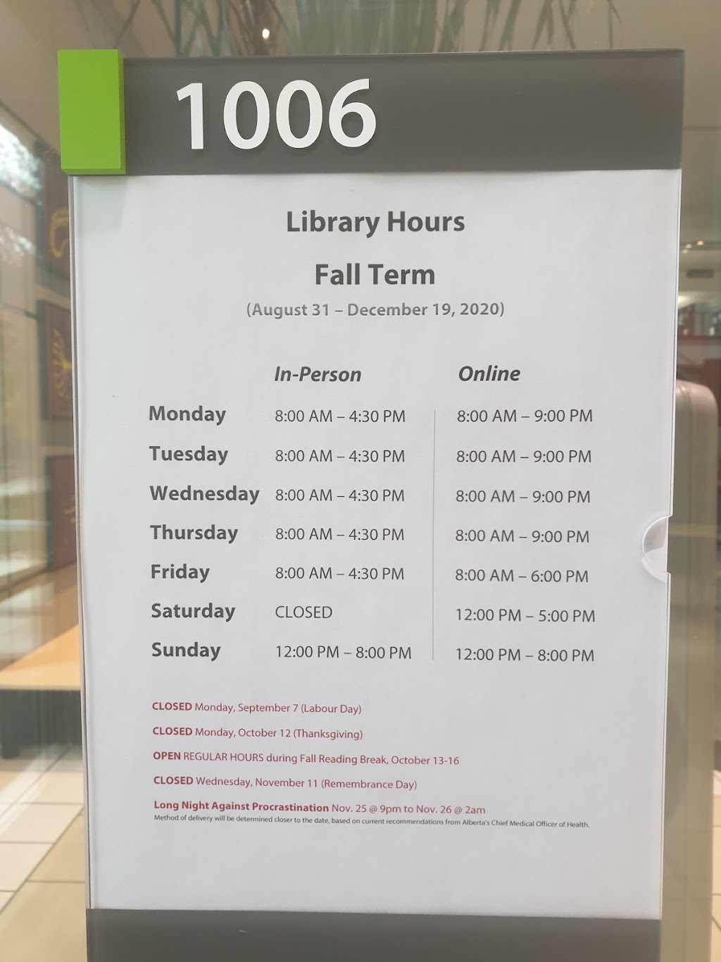 Red Deer Polytechnic Library | 100 College Blvd, Red Deer, AB T4N 5H5, Canada | Phone: (403) 342-3344