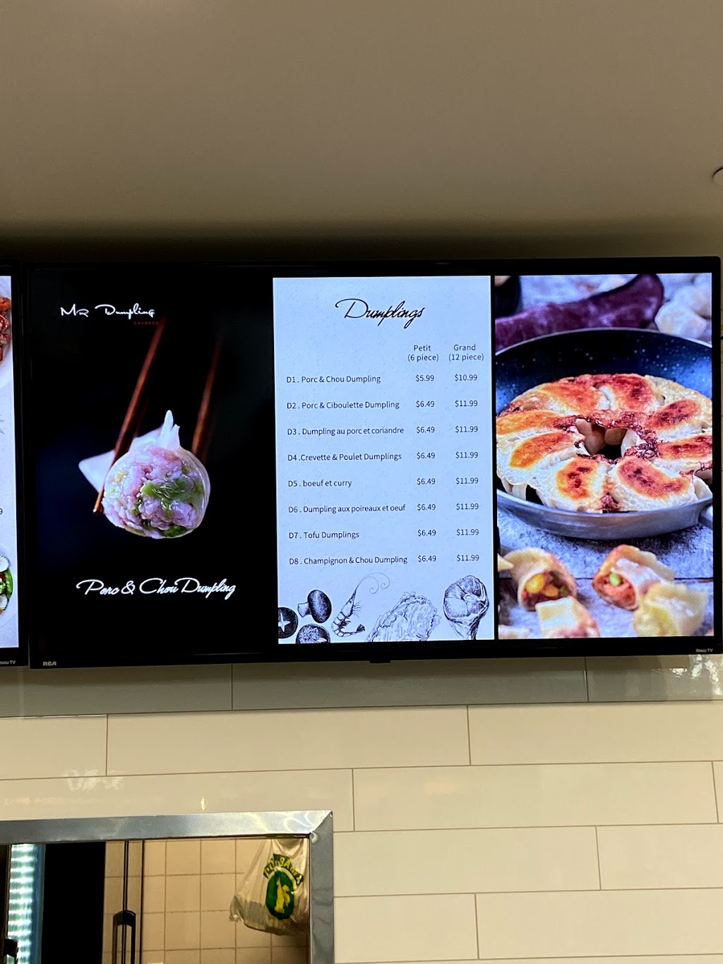Mr. Dumpling | 7500 Bd des Galeries dAnjou Suite B15, Anjou, QC H1M 3M4, Canada | Phone: (514) 907-5055