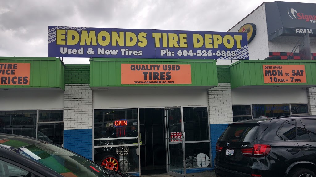 Edmonds Tire Depot | 7779 Edmonds St, Burnaby, BC V3N 1B9, Canada | Phone: (604) 526-6868