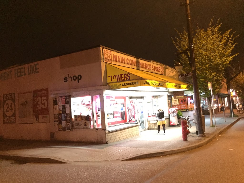 Main Convenience Store | 4195 Main St, Vancouver, BC V5V 3P6, Canada | Phone: (604) 876-7667