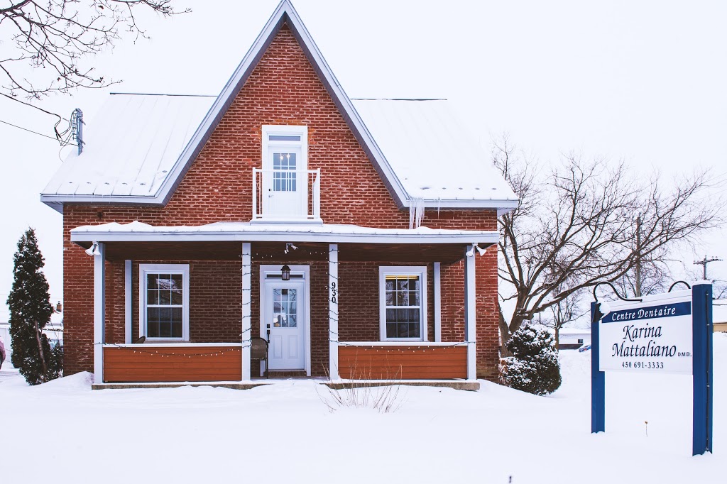 Karina Mattaliano DDS | 930 Boulevard Saint-Jean-Baptiste, Mercier, QC J6R 2K8, Canada | Phone: (450) 691-3333