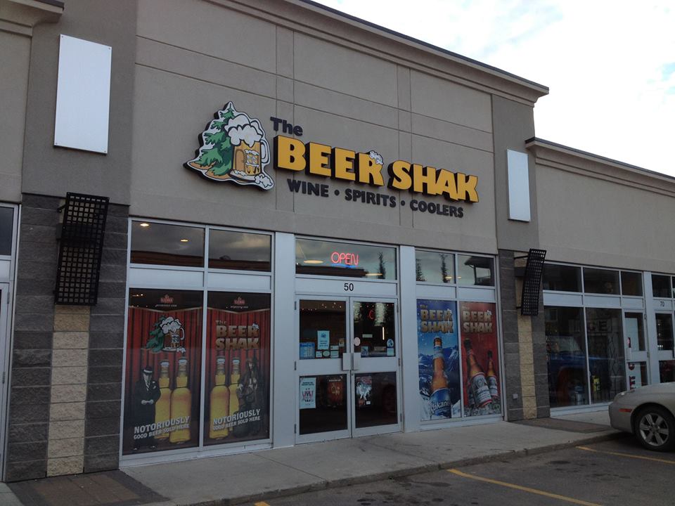 The Beer Shak | 4 Spruce Ridge Dr #50, Spruce Grove, AB T7X 4S3, Canada | Phone: (780) 962-3992